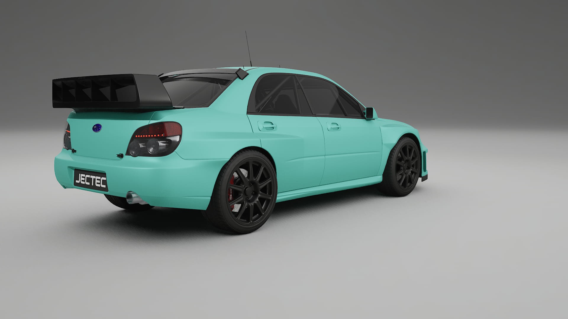 Subaru Impreza WRC GD TPU Lackskyddsfilm | FROST Färgskiftande PPF – Komplett Förskuret Kit