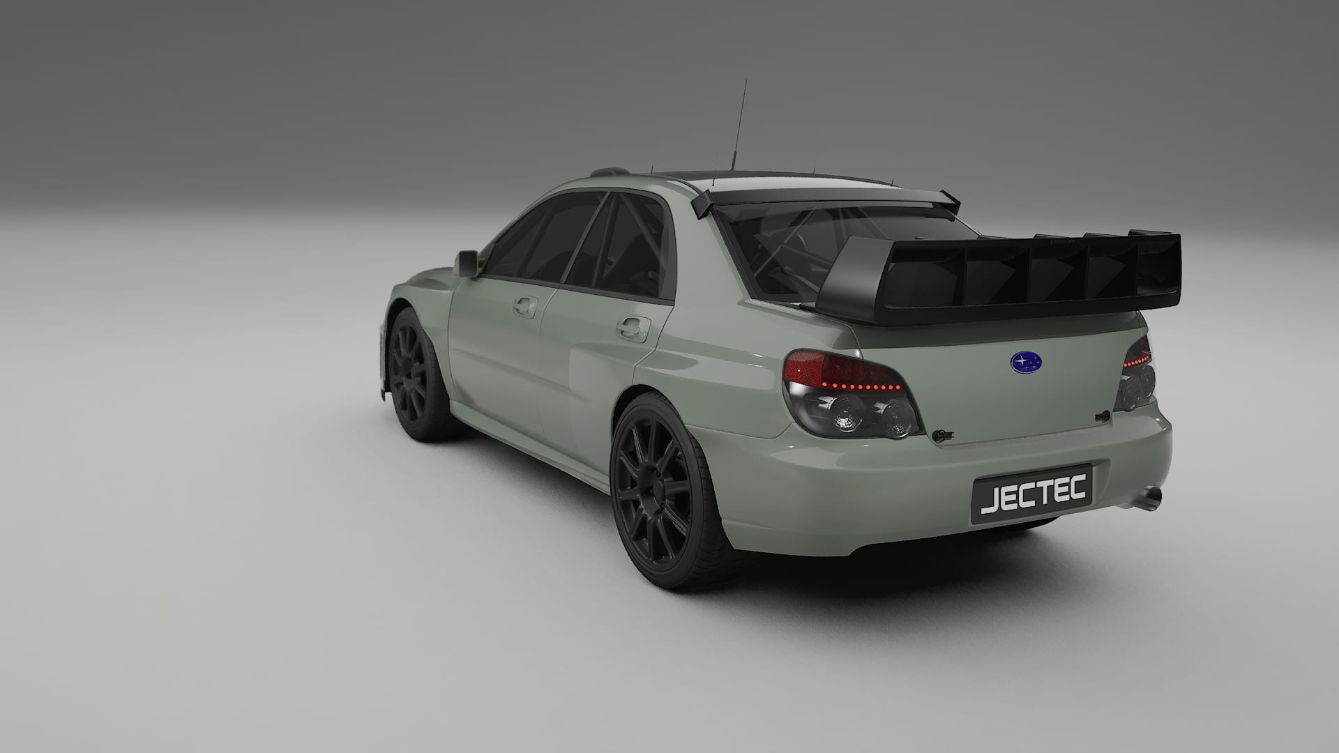 Subaru Impreza WRC GD TPU Lackskyddsfilm | SLATE Färgskiftande PPF – Komplett Förskuret Kit