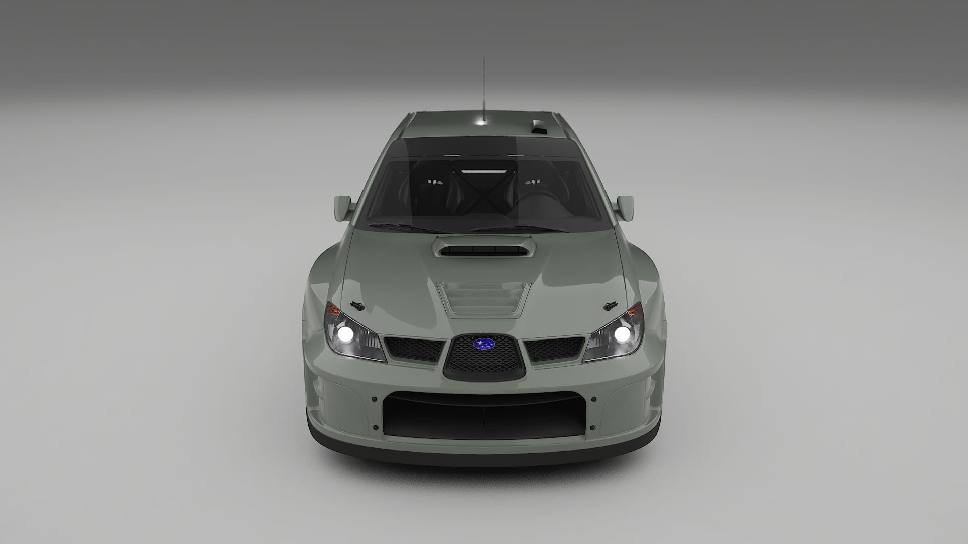 Subaru Impreza WRC GD TPU Lackskyddsfilm | SLATE Färgskiftande PPF – Komplett Förskuret Kit