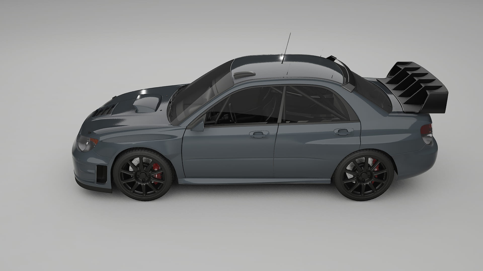 Subaru Impreza WRC GD TPU Lackskyddsfilm | GRANITE Färgskiftande PPF – Komplett Förskuret Kit