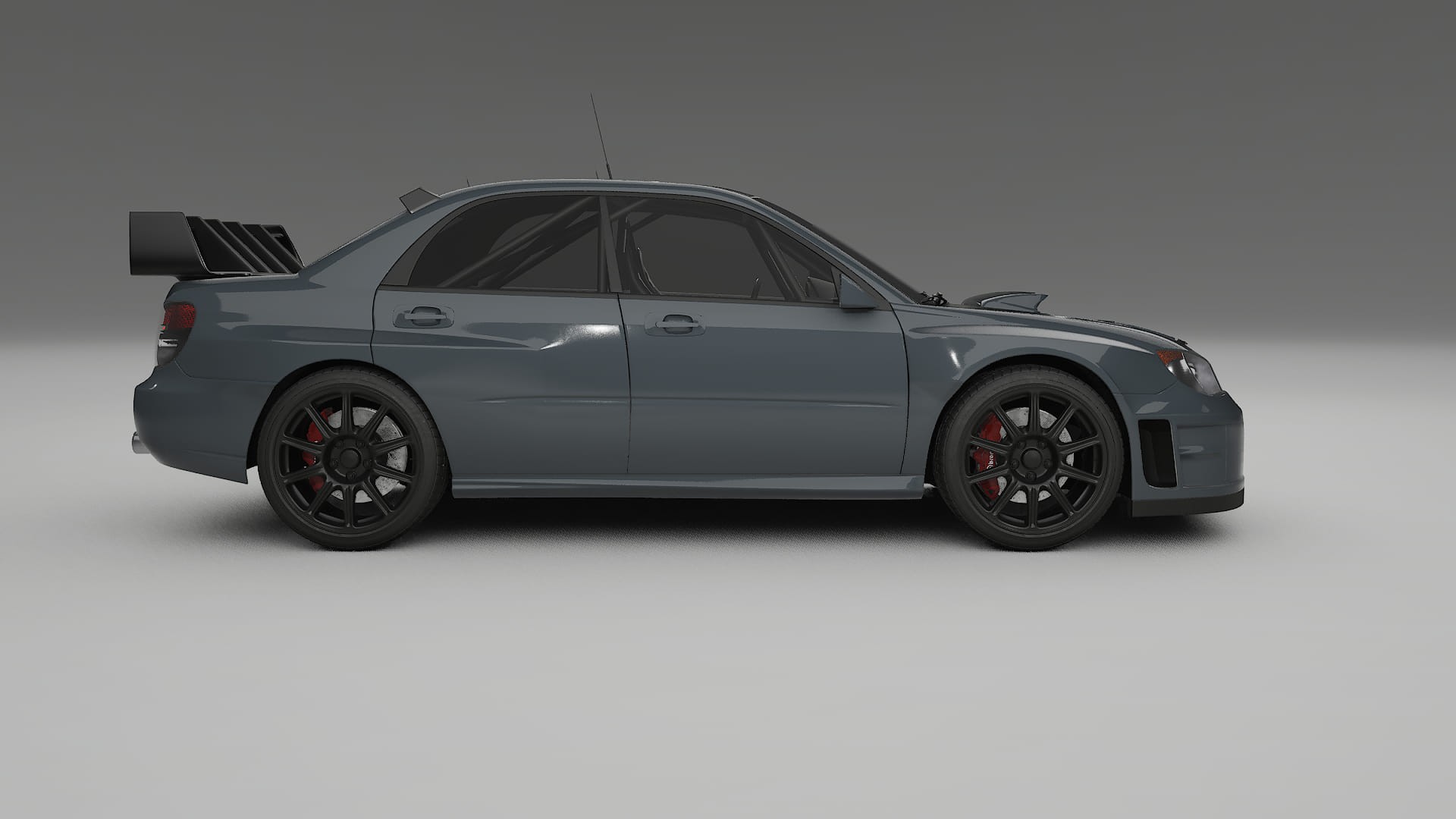 Subaru Impreza WRC GD TPU Lackskyddsfilm | GRANITE Färgskiftande PPF – Komplett Förskuret Kit