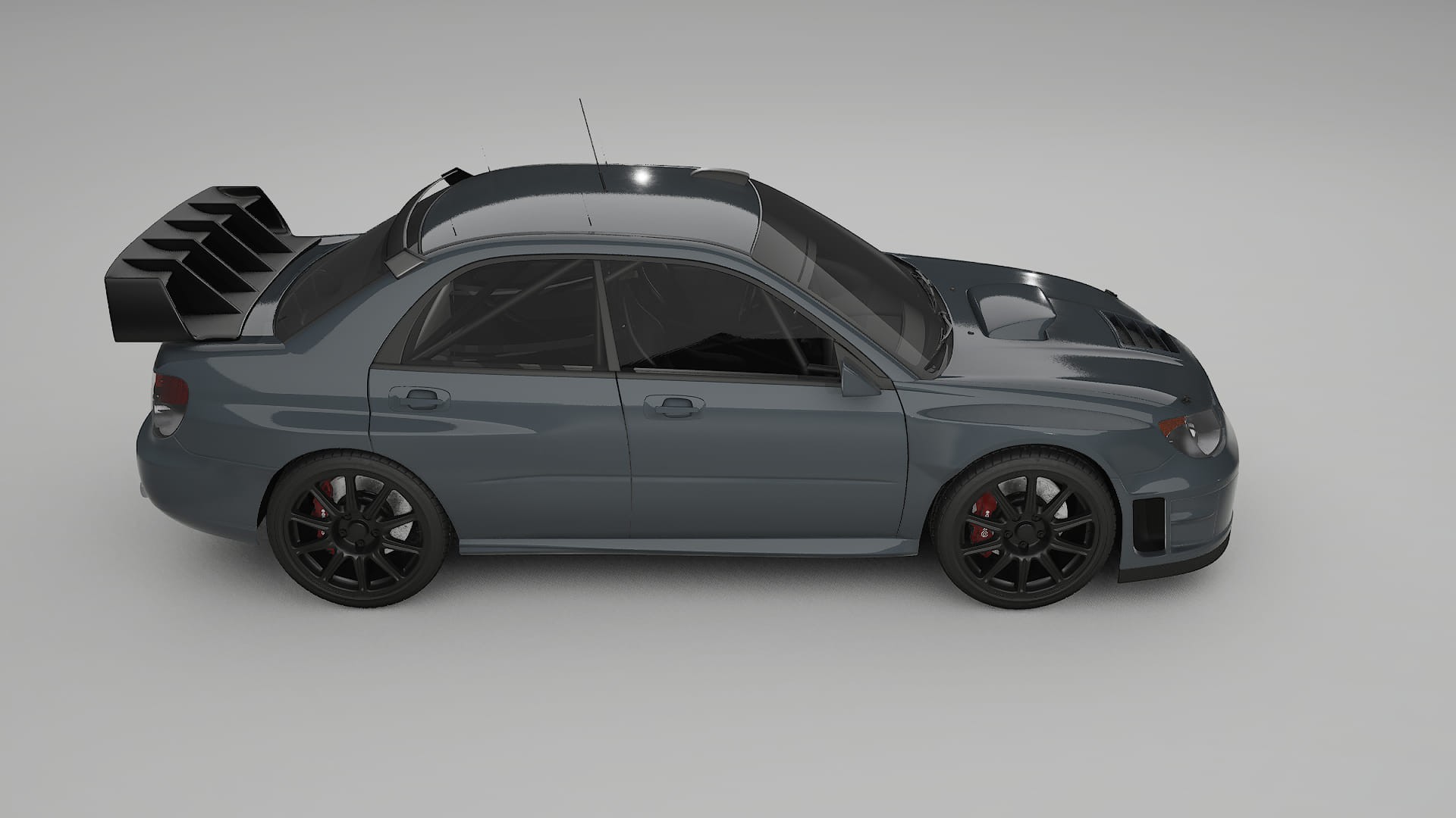 Subaru Impreza WRC GD TPU Lackskyddsfilm | GRANITE Färgskiftande PPF – Komplett Förskuret Kit