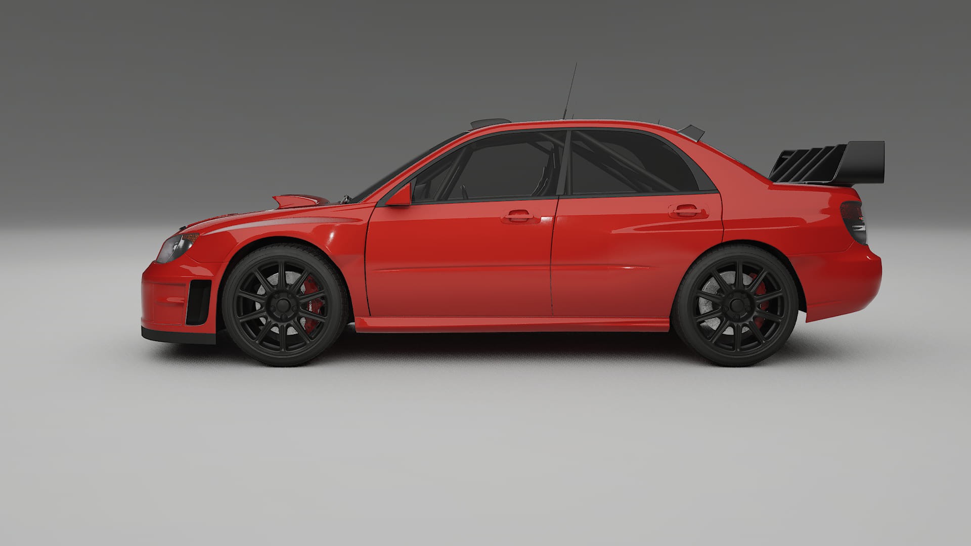 Subaru Impreza WRC GD TPU Lackskyddsfilm | BLAZE Färgskiftande PPF – Komplett Förskuret Kit