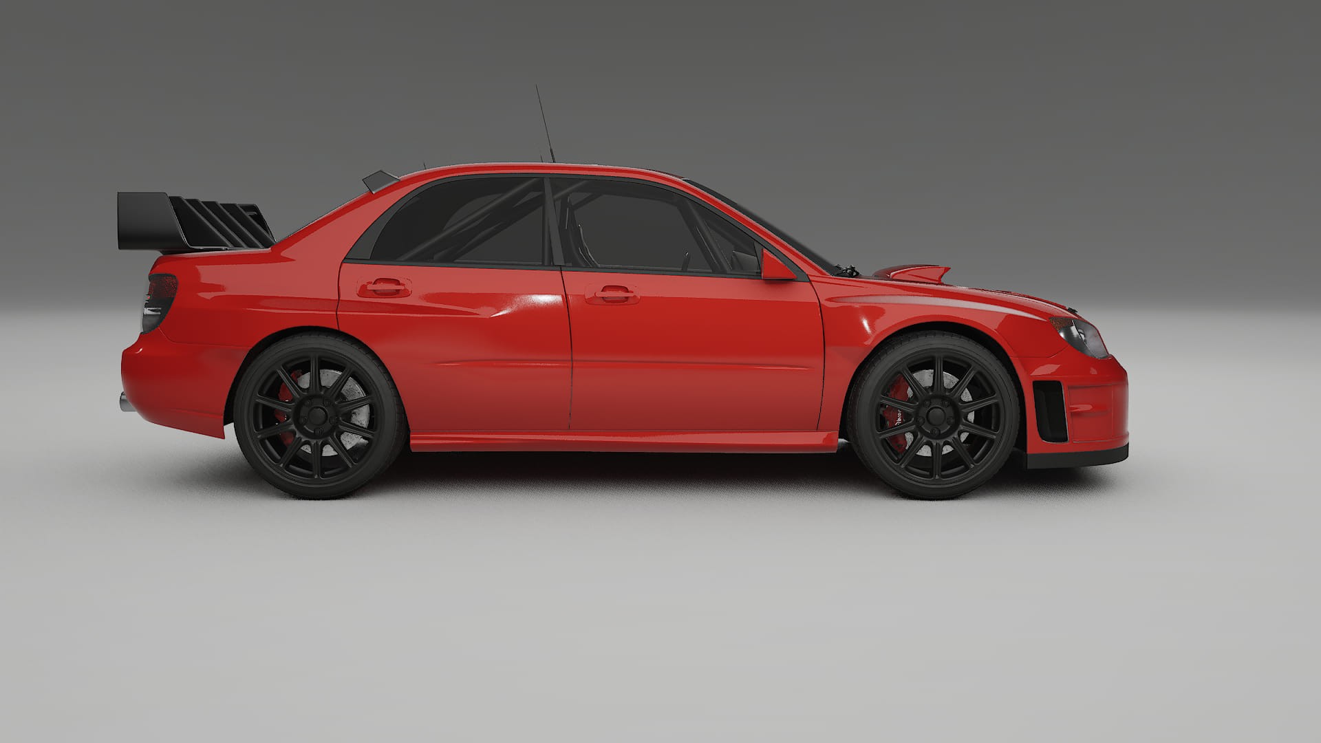 Subaru Impreza WRC GD TPU Lackskyddsfilm | BLAZE Färgskiftande PPF – Komplett Förskuret Kit