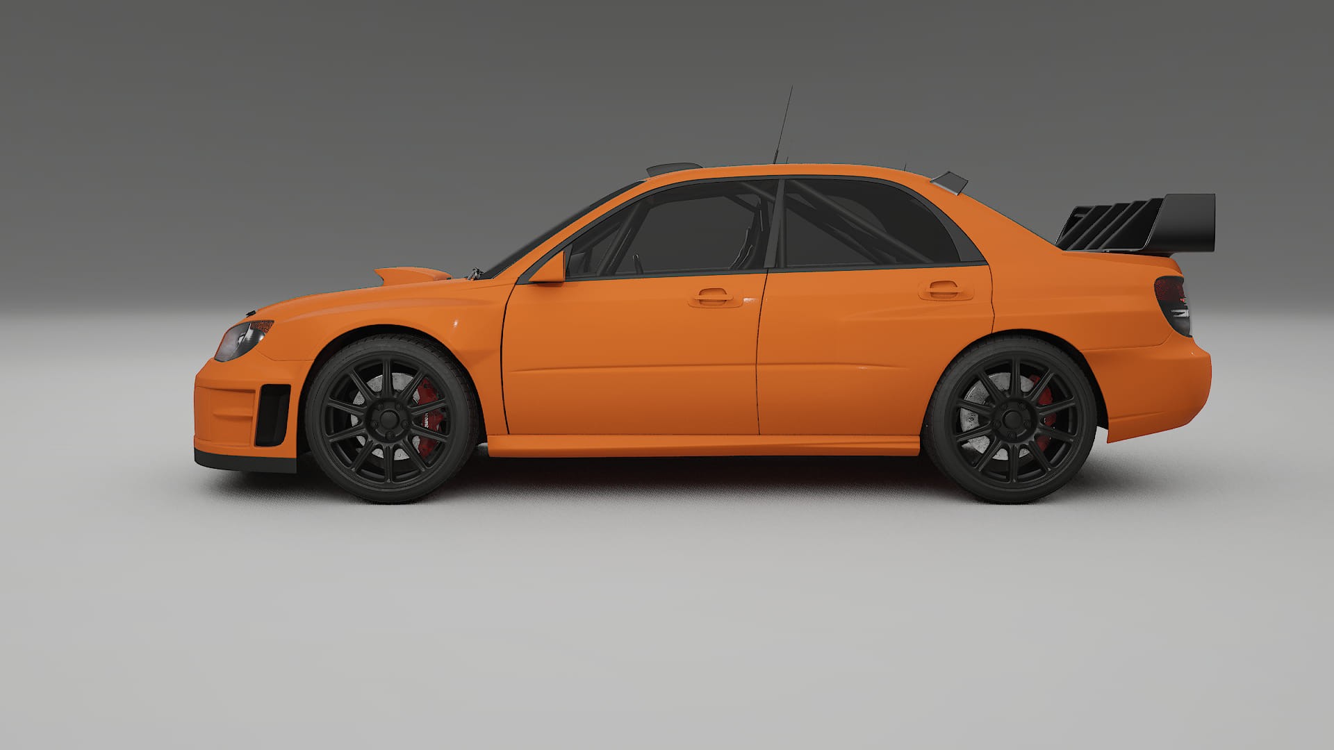 Subaru Impreza WRC GD TPU Lackskyddsfilm | ROCKET Färgskiftande PPF – Komplett Förskuret Kit