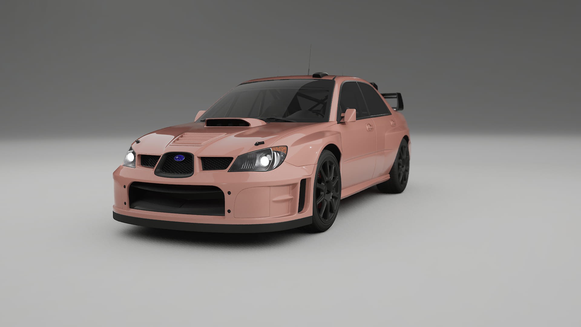 Subaru Impreza WRC GD TPU Lackskyddsfilm | BLUSH Färgskiftande PPF – Komplett Förskuret Kit