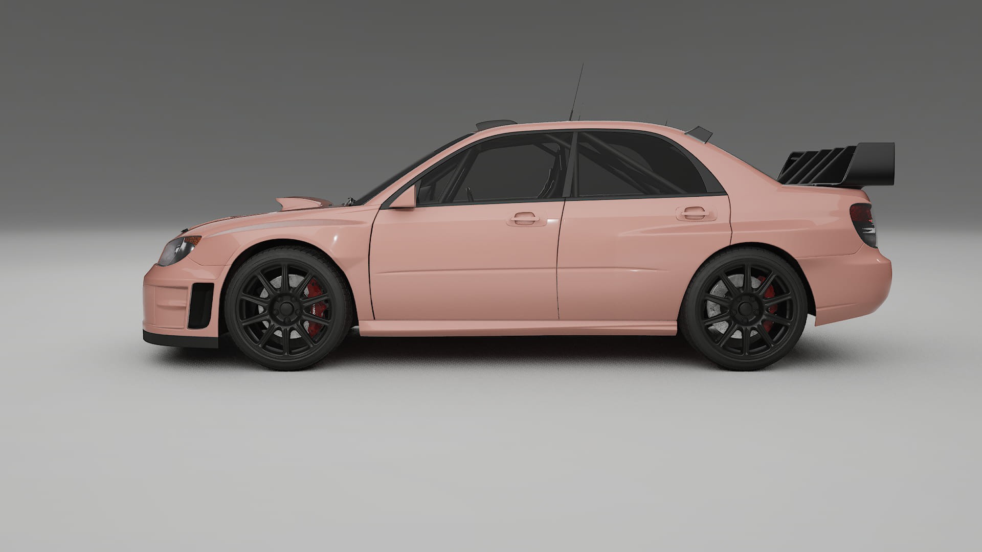 Subaru Impreza WRC GD TPU Lackskyddsfilm | BLUSH Färgskiftande PPF – Komplett Förskuret Kit