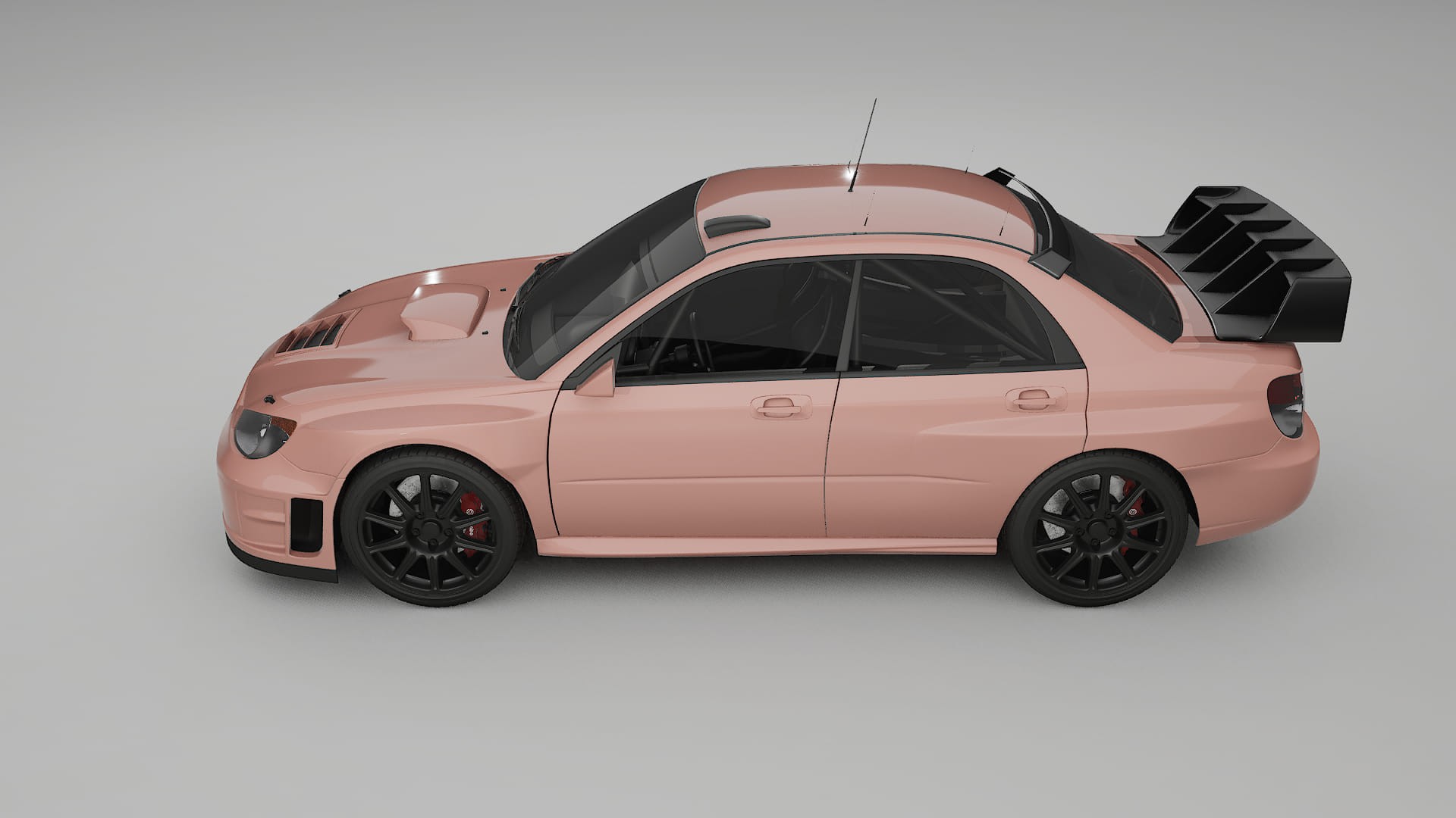 Subaru Impreza WRC GD TPU Lackskyddsfilm | BLUSH Färgskiftande PPF – Komplett Förskuret Kit