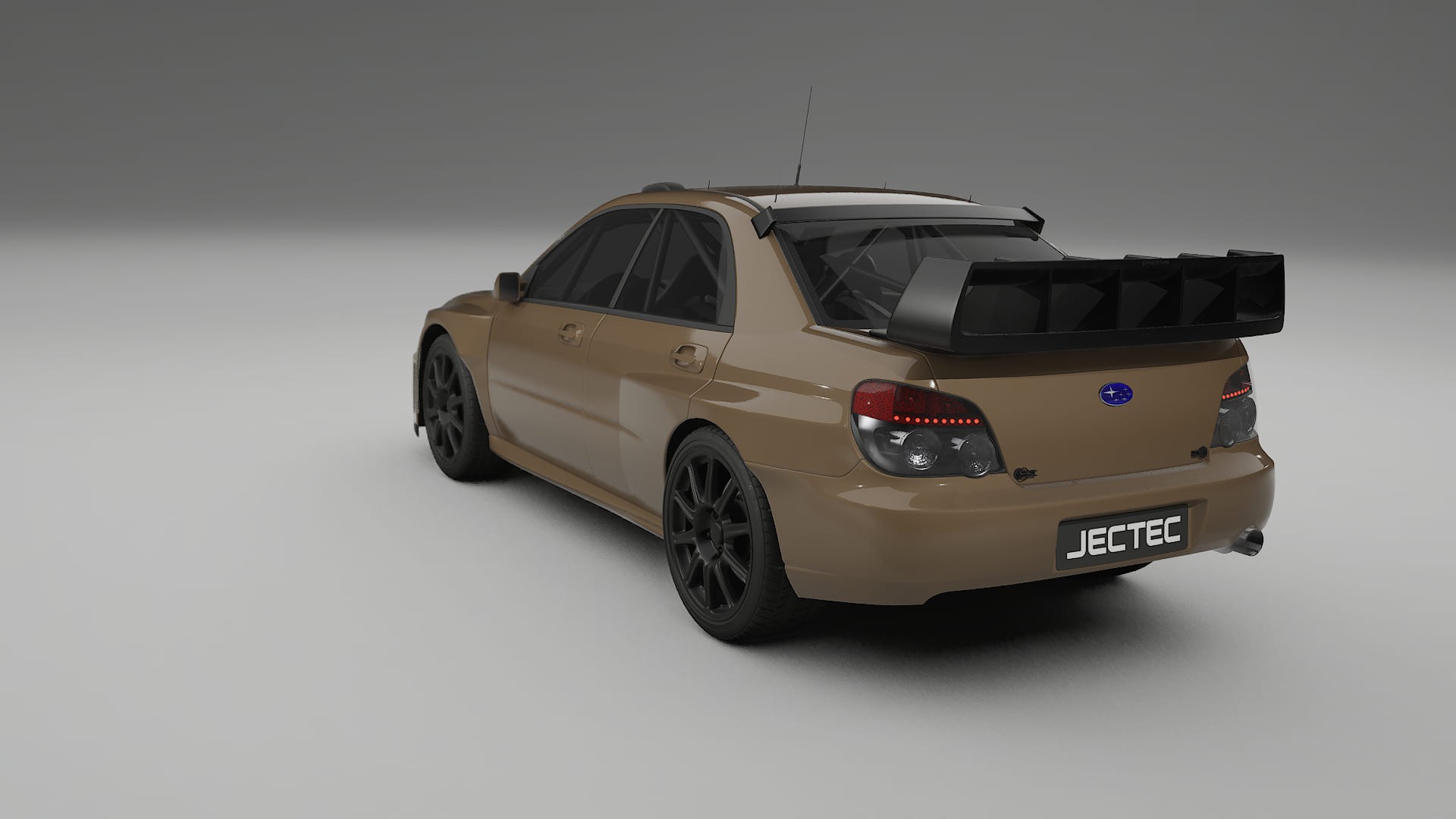Subaru Impreza WRC GD TPU Lackskyddsfilm | SAHARA Färgskiftande PPF – Komplett Förskuret Kit
