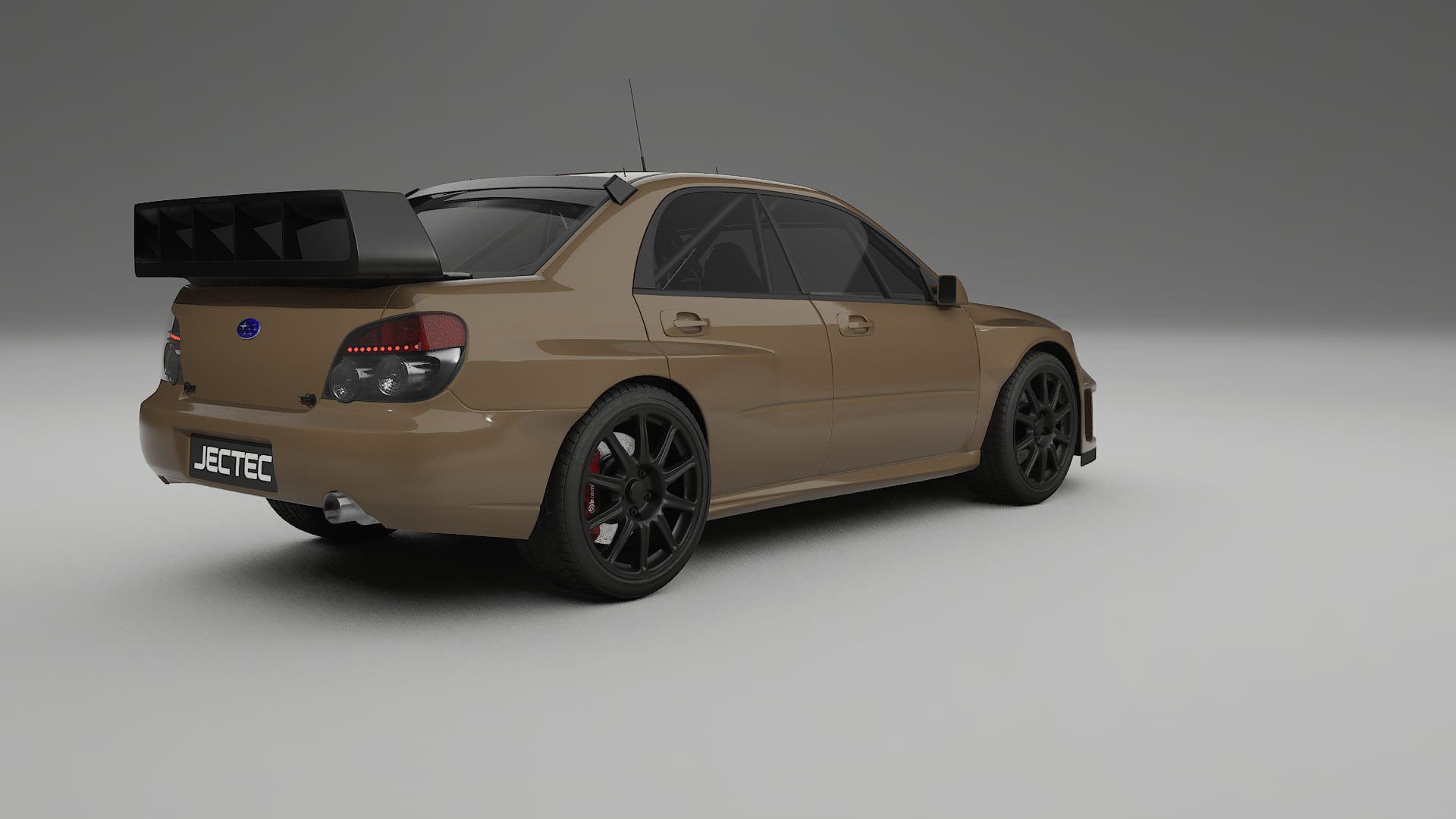 Subaru Impreza WRC GD TPU Lackskyddsfilm | SAHARA Färgskiftande PPF – Komplett Förskuret Kit