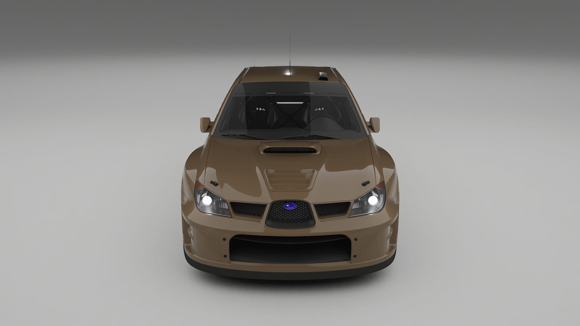 Subaru Impreza WRC GD TPU Lackskyddsfilm | SAHARA Färgskiftande PPF – Komplett Förskuret Kit