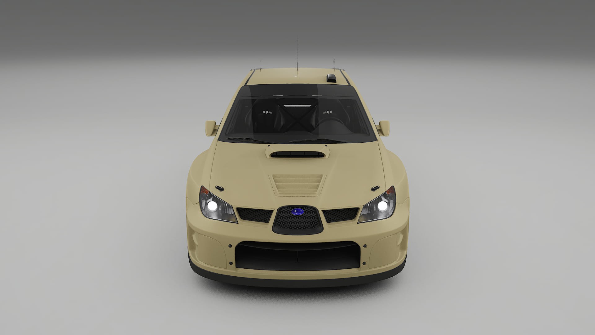 Subaru Impreza WRC GD TPU Lackskyddsfilm | SAND Färgskiftande PPF – Komplett Förskuret Kit