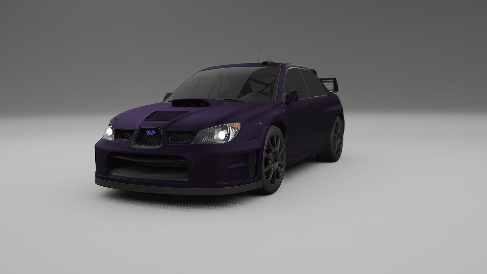 Subaru Impreza WRC GD TPU Lackskyddsfilm | VIOLET Färgskiftande PPF – Komplett Förskuret Kit