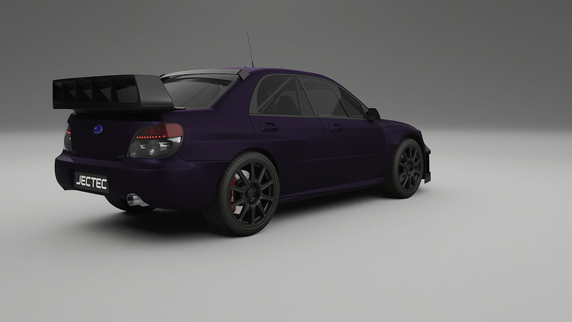 Subaru Impreza WRC GD TPU Lackskyddsfilm | VIOLET Färgskiftande PPF – Komplett Förskuret Kit
