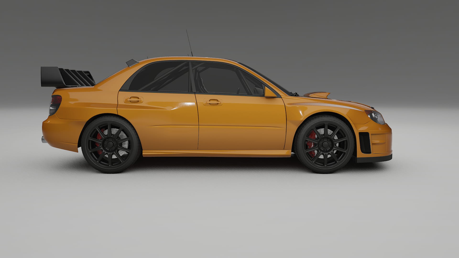 Subaru Impreza WRC GD TPU Lackskyddsfilm | DAISY Färgskiftande PPF – Komplett Förskuret Kit