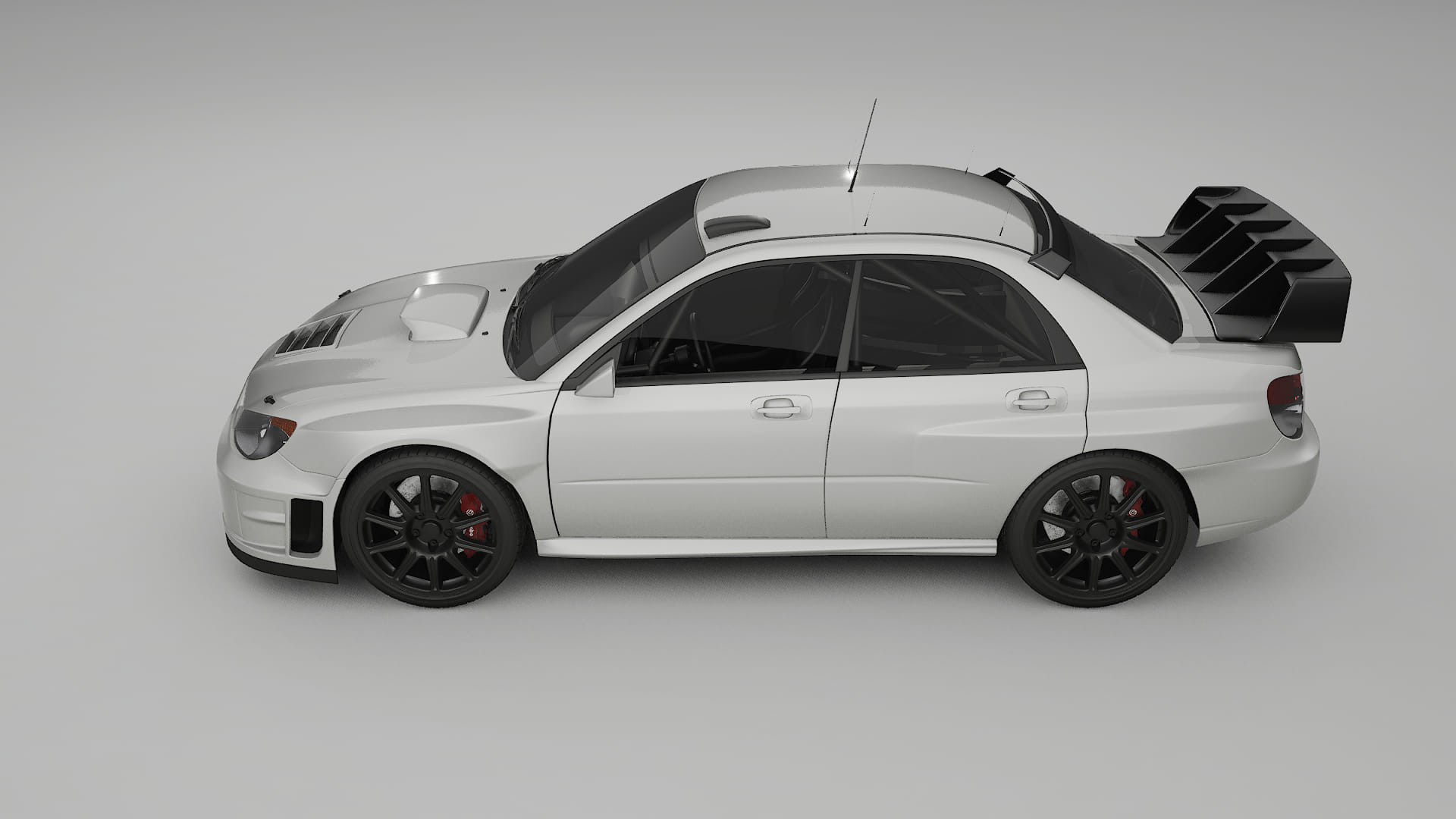 Subaru Impreza WRC GD TPU Lackskyddsfilm | PEARL Färgskiftande PPF – Komplett Förskuret Kit