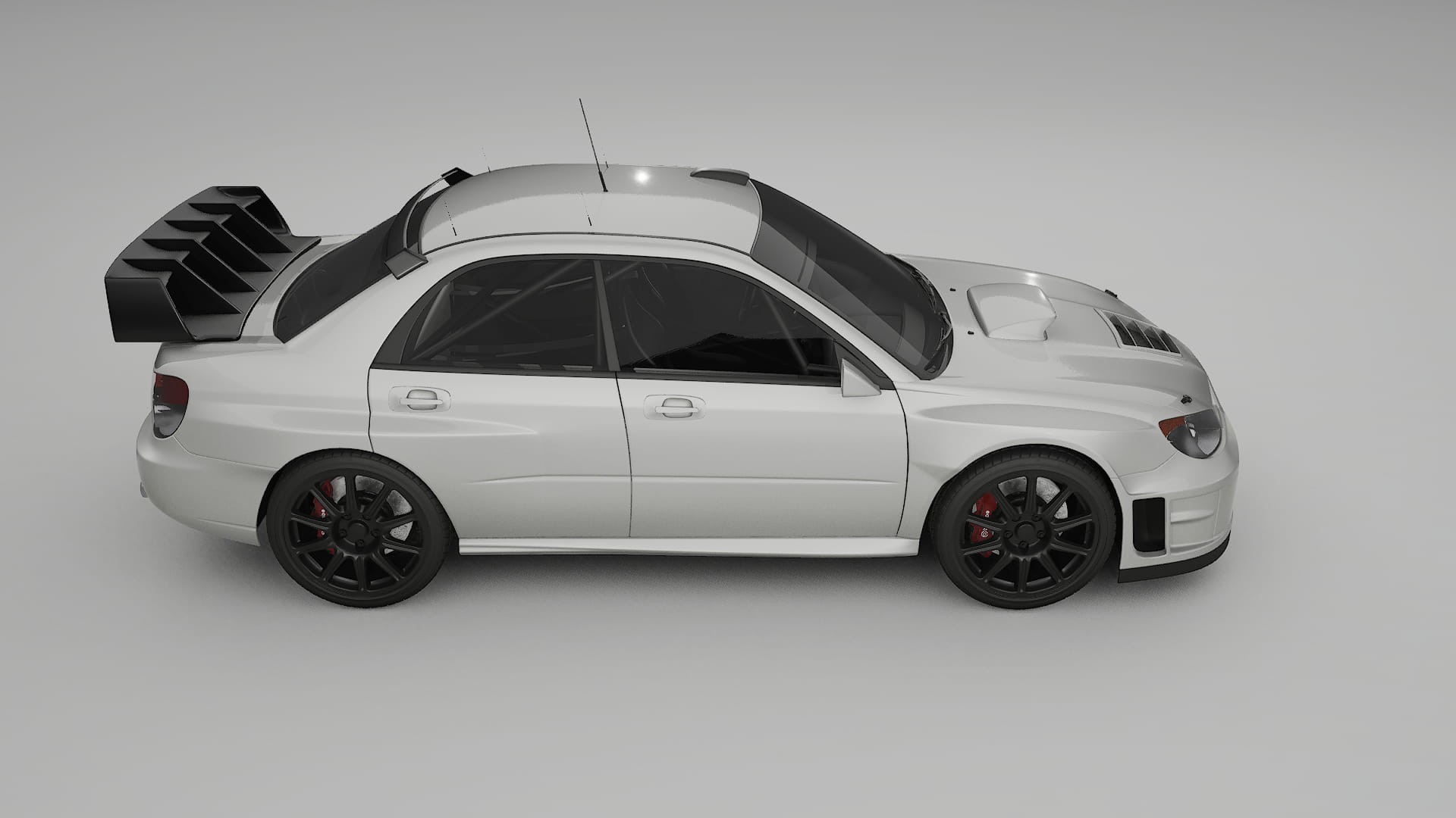 Subaru Impreza WRC GD TPU Lackskyddsfilm | PEARL Färgskiftande PPF – Komplett Förskuret Kit