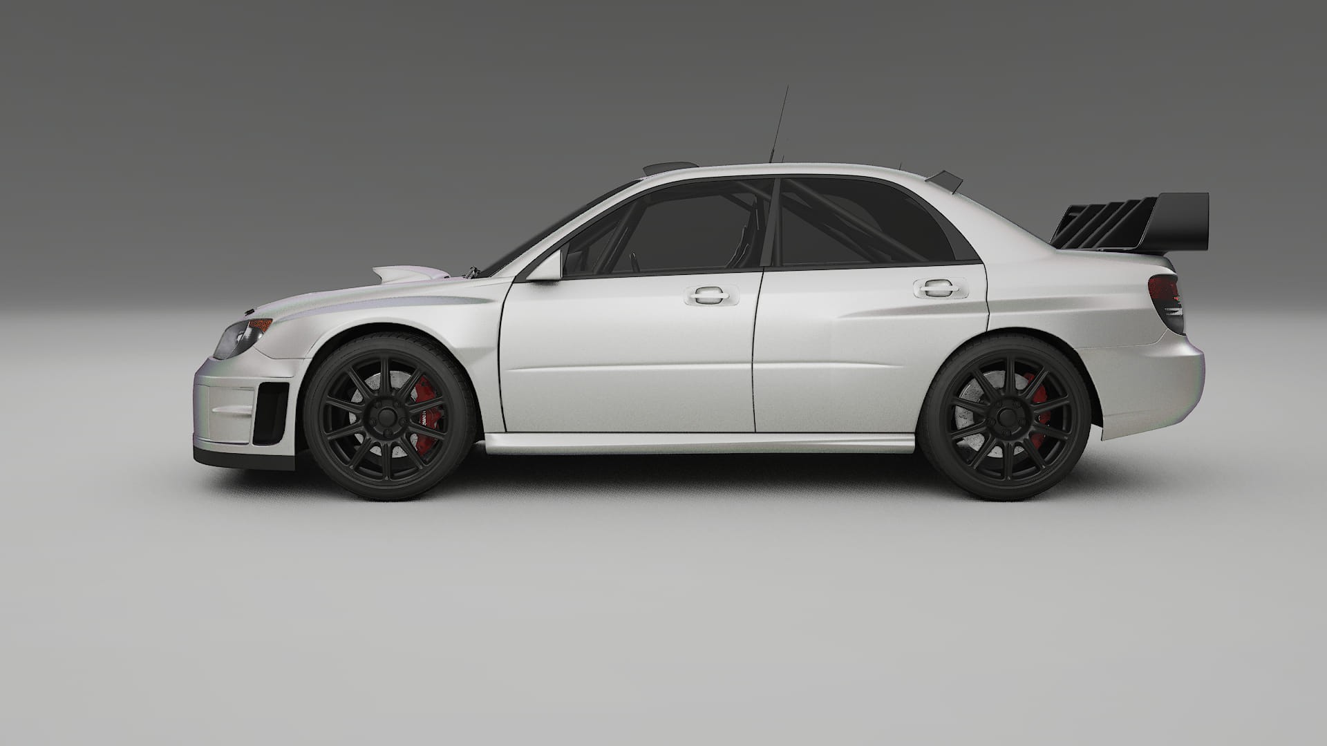 Subaru Impreza WRC GD TPU Lackskyddsfilm | NEBULA Färgskiftande PPF – Komplett Förskuret Kit