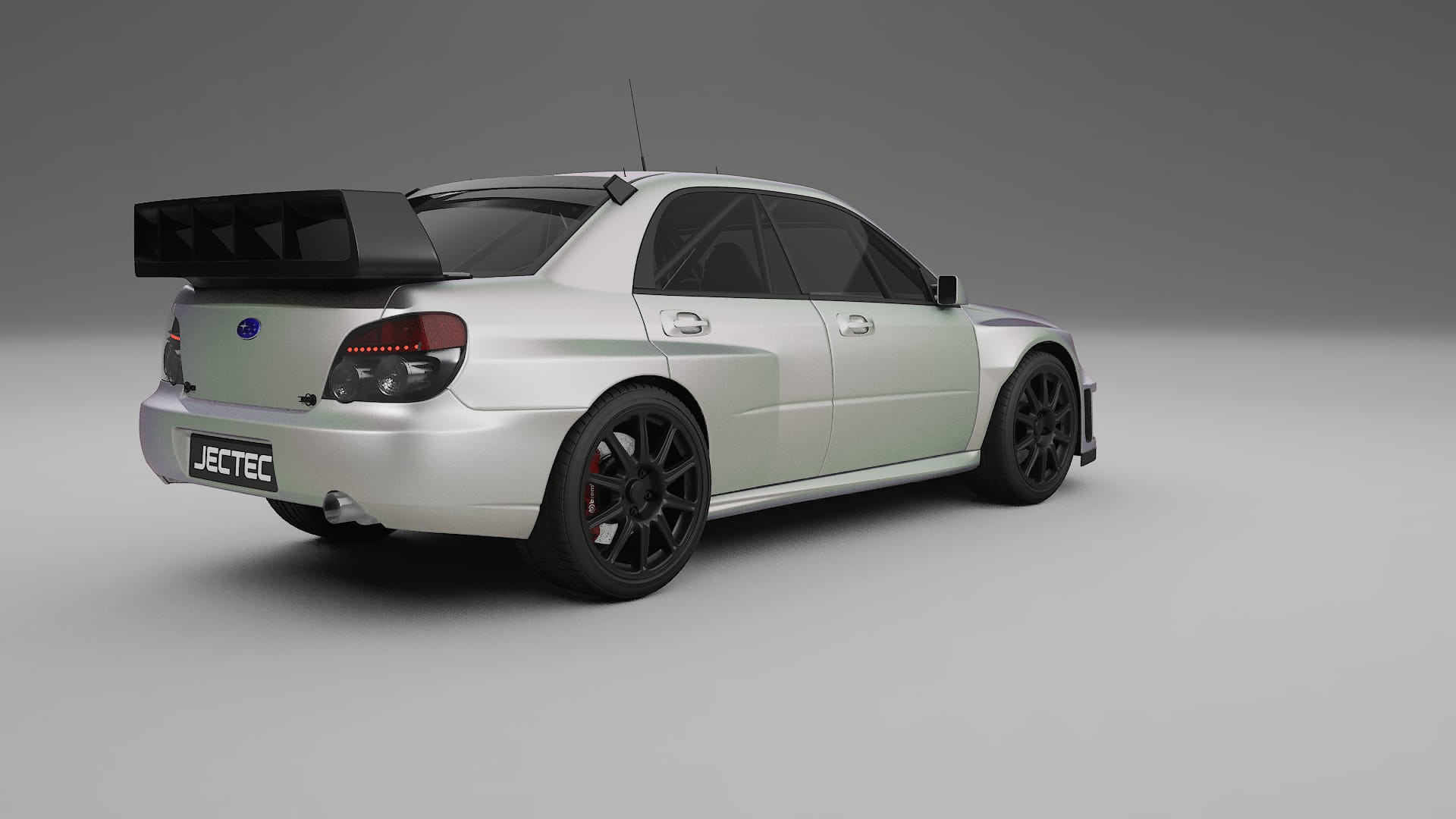 Subaru Impreza WRC GD TPU Lackskyddsfilm | NEBULA Färgskiftande PPF – Komplett Förskuret Kit