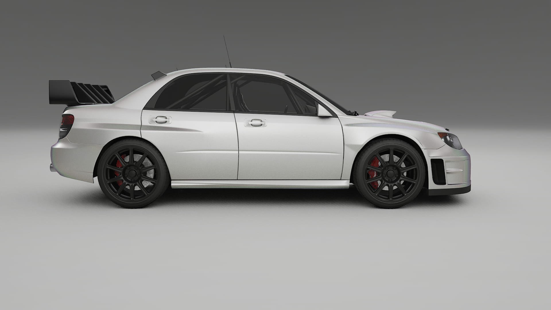 Subaru Impreza WRC GD TPU Lackskyddsfilm | NEBULA Färgskiftande PPF – Komplett Förskuret Kit