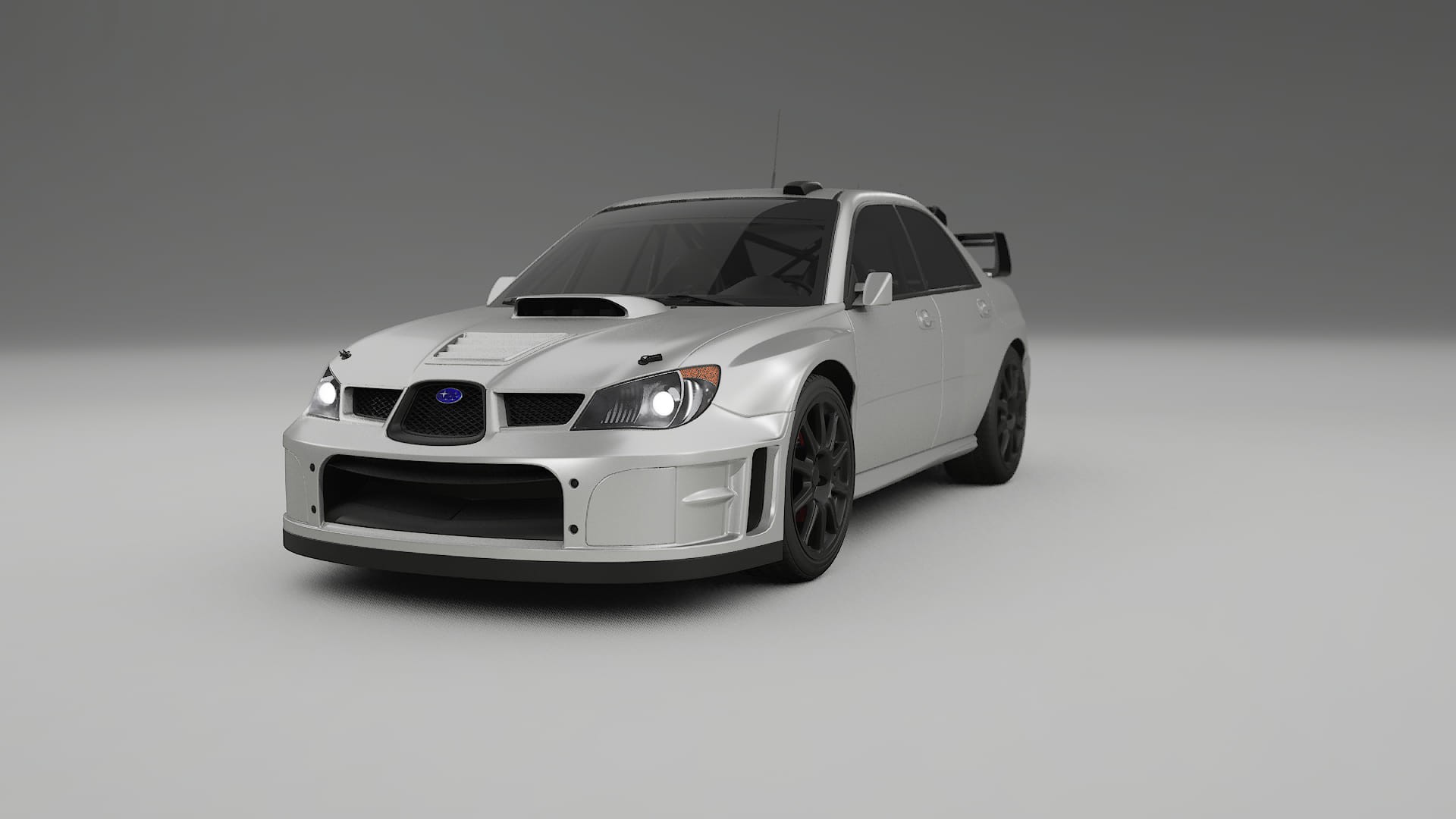 Subaru Impreza WRC GD TPU Lackskyddsfilm | OPAL Färgskiftande PPF – Komplett Förskuret Kit
