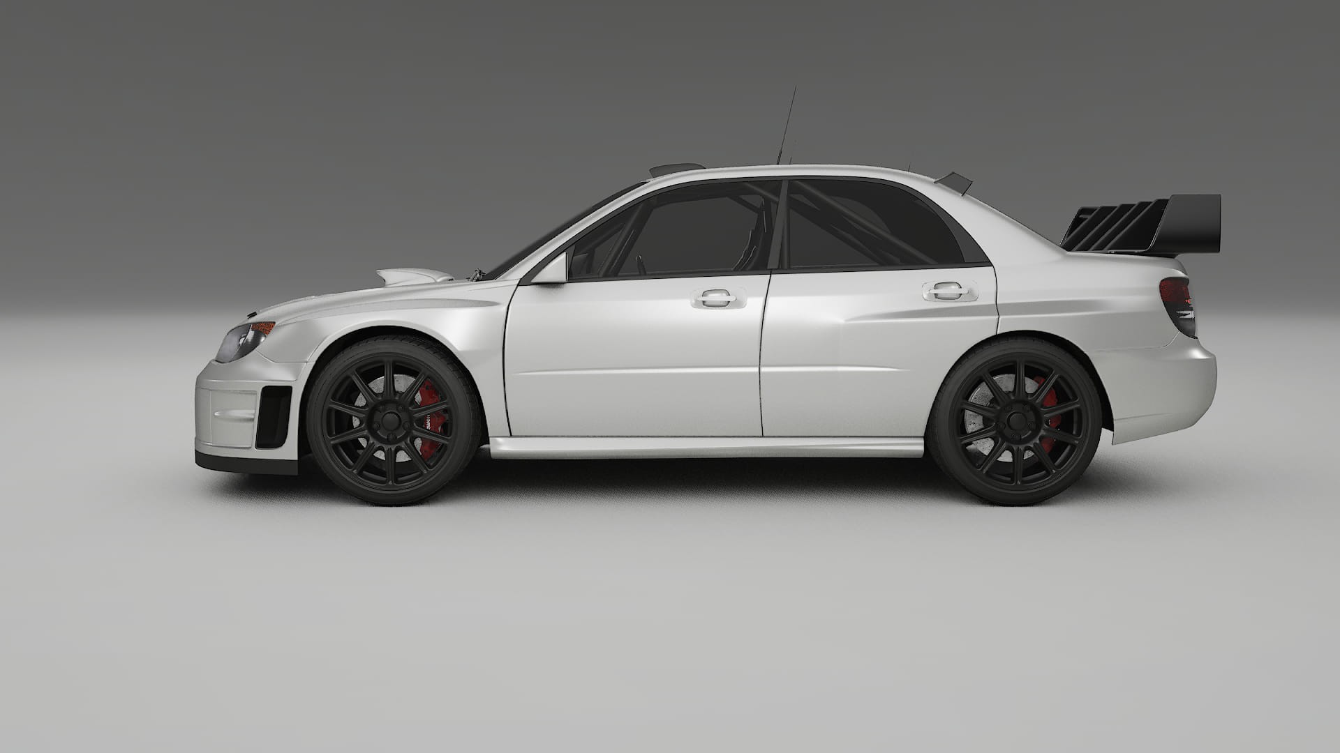 Subaru Impreza WRC GD TPU Lackskyddsfilm | OPAL Färgskiftande PPF – Komplett Förskuret Kit