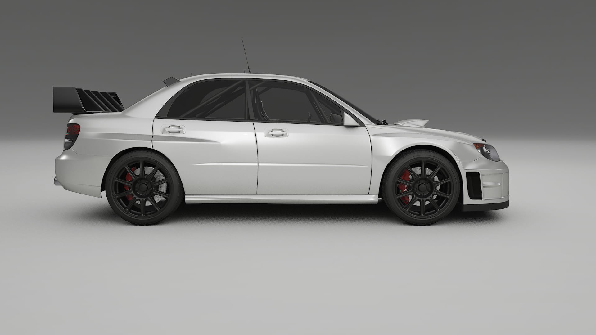 Subaru Impreza WRC GD TPU Lackskyddsfilm | OPAL Färgskiftande PPF – Komplett Förskuret Kit