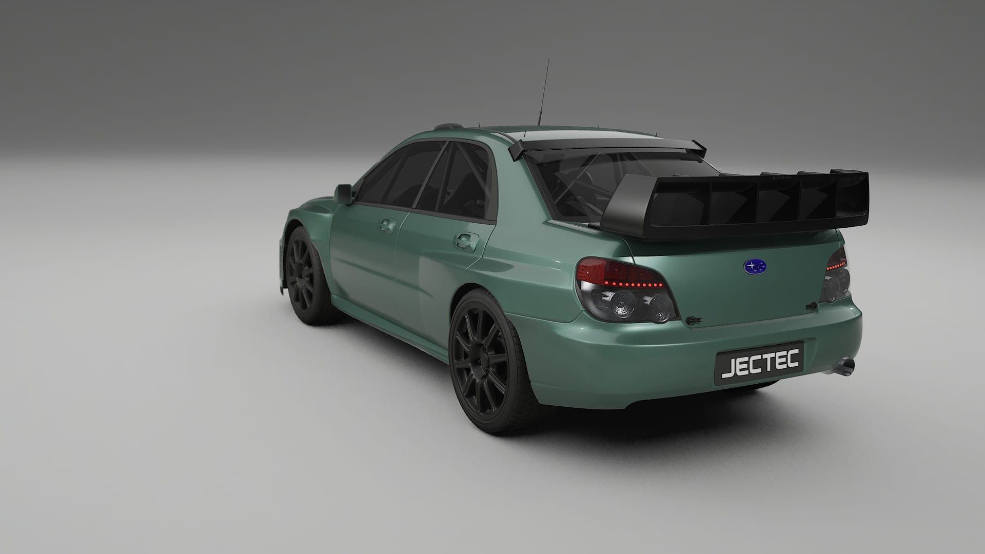 Subaru Impreza WRC GD TPU Lackskyddsfilm | EVERGREEN Färgskiftande PPF – Komplett Förskuret Kit