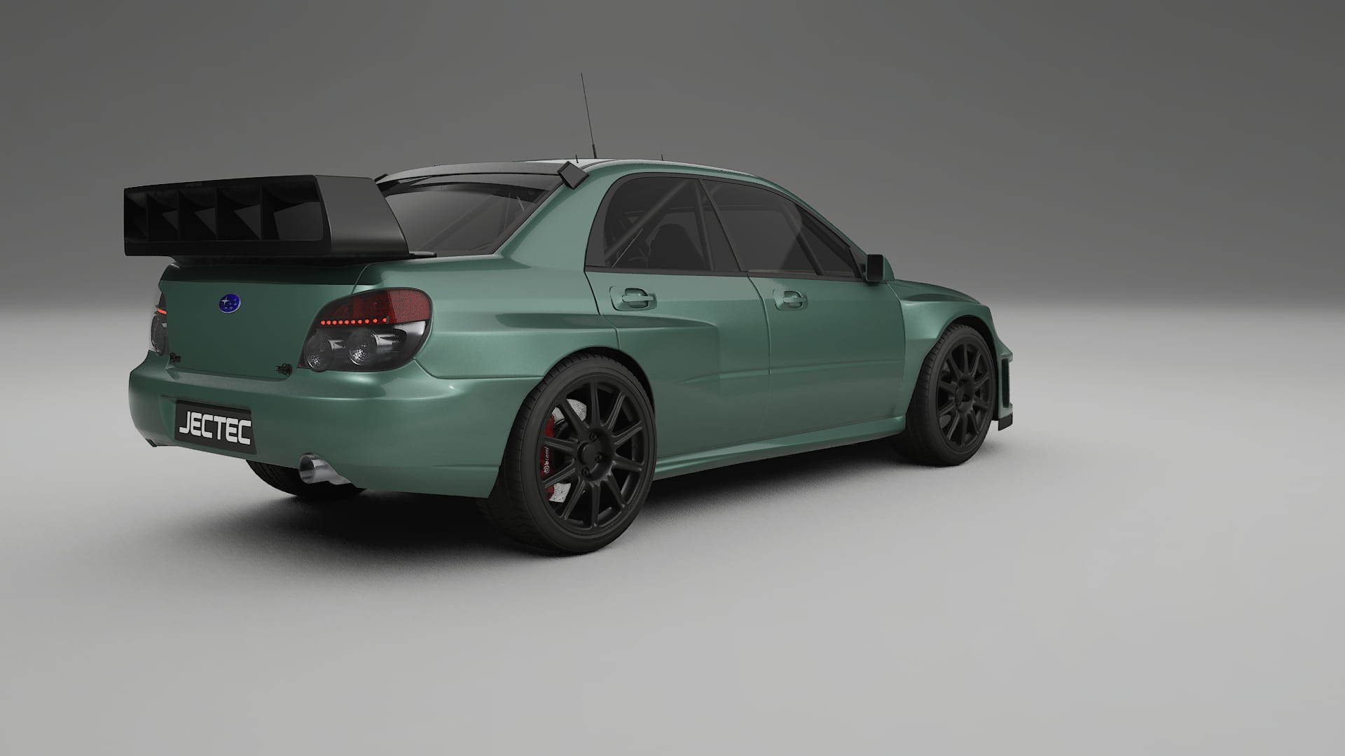 Subaru Impreza WRC GD TPU Lackskyddsfilm | EVERGREEN Färgskiftande PPF – Komplett Förskuret Kit