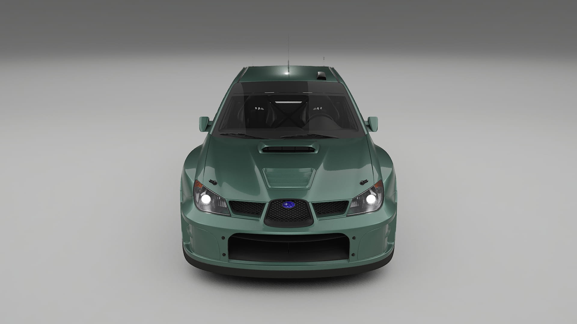 Subaru Impreza WRC GD TPU Lackskyddsfilm | EVERGREEN Färgskiftande PPF – Komplett Förskuret Kit
