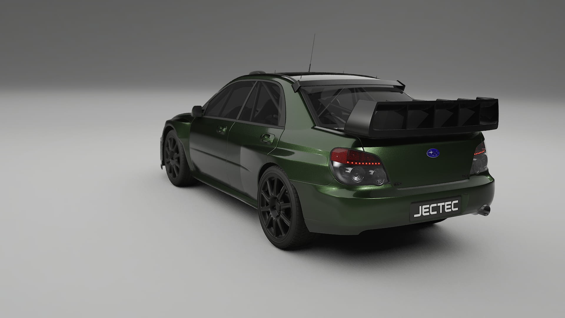 Subaru Impreza WRC GD TPU Lackskyddsfilm | LAGOON Färgskiftande PPF – Komplett Förskuret Kit