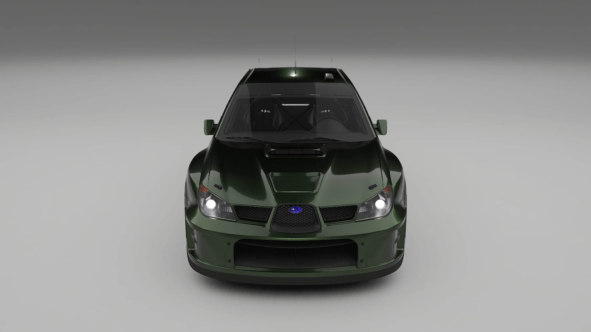 Subaru Impreza WRC GD TPU Lackskyddsfilm | LAGOON Färgskiftande PPF – Komplett Förskuret Kit