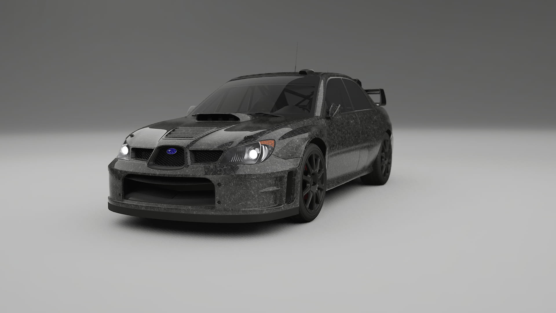 Subaru Impreza WRC GD TPU Lackskyddsfilm | FORGED S Färgskiftande PPF – Komplett Förskuret Kit