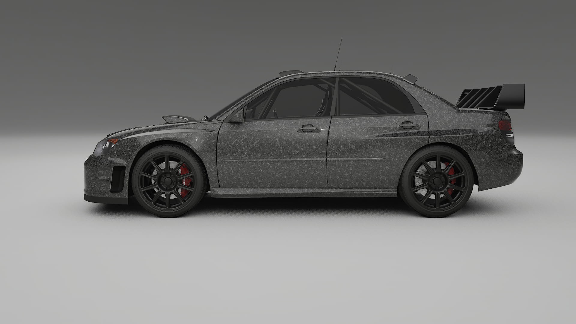 Subaru Impreza WRC GD TPU Lackskyddsfilm | FORGED S Färgskiftande PPF – Komplett Förskuret Kit