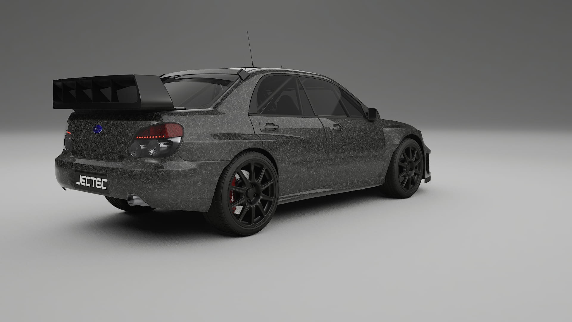 Subaru Impreza WRC GD TPU Lackskyddsfilm | FORGED S Färgskiftande PPF – Komplett Förskuret Kit