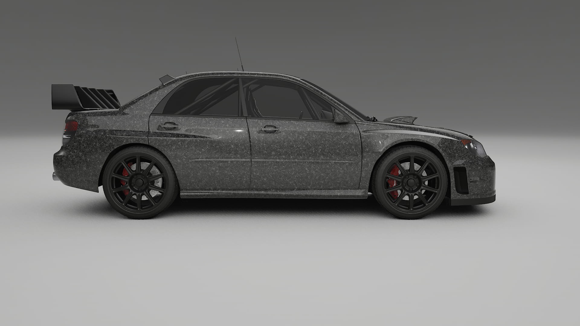 Subaru Impreza WRC GD TPU Lackskyddsfilm | FORGED S Färgskiftande PPF – Komplett Förskuret Kit