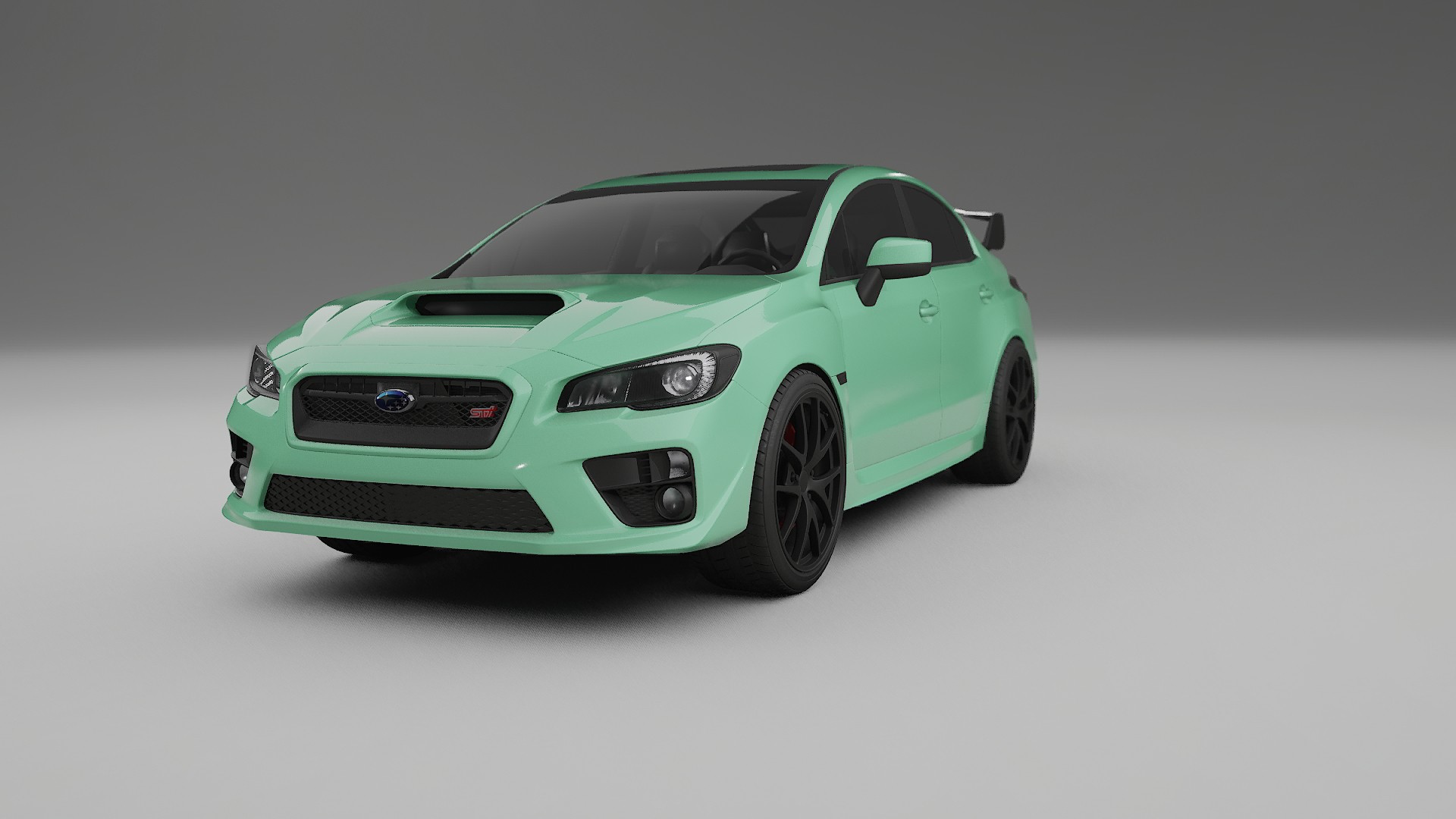 Subaru Impreza WRX Sti VA prefacelift pre LCI TPU Lackskyddsfilm | DUSTY Färgskiftande PPF – Komplett Förskuret Kit