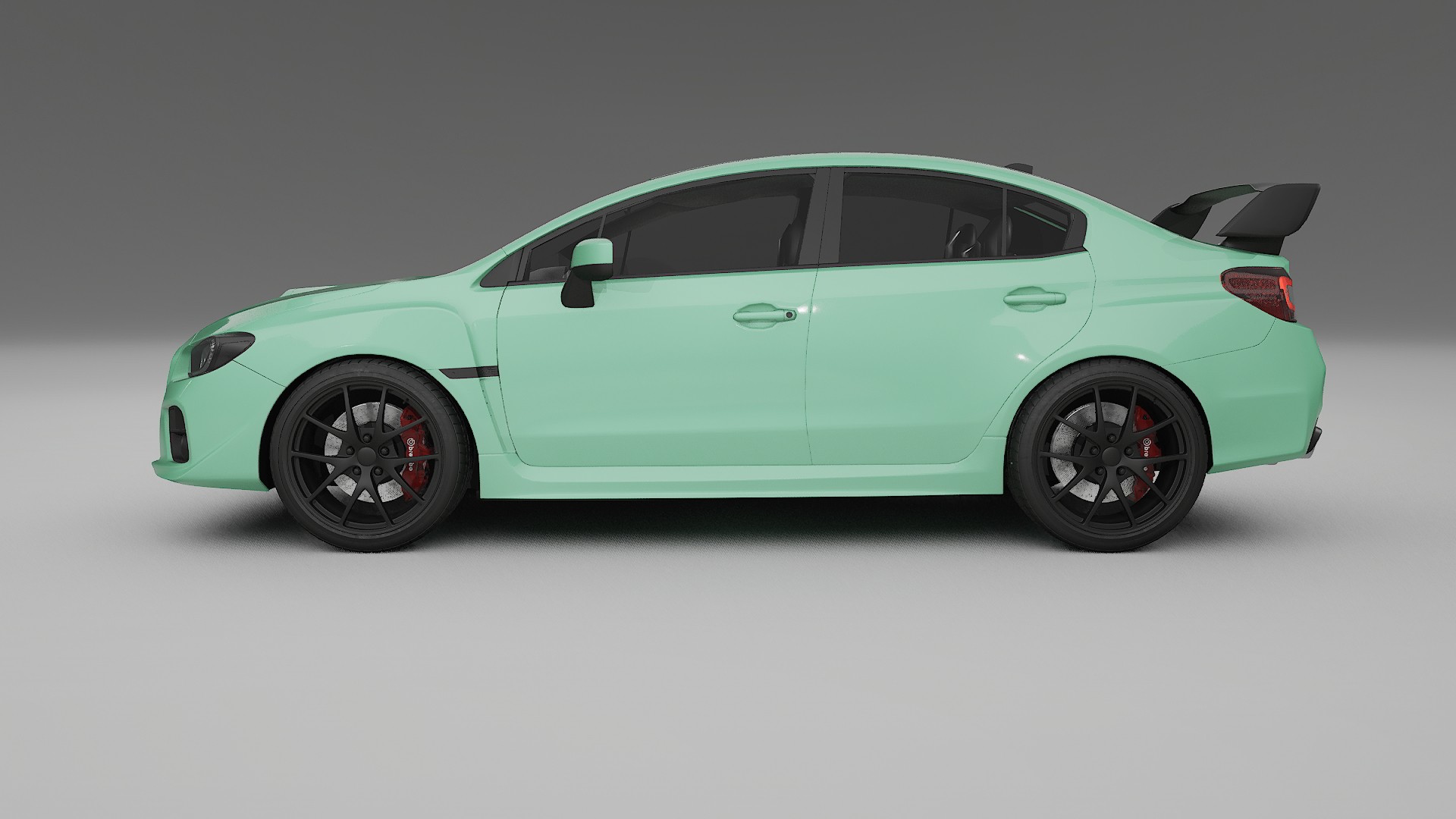 Subaru Impreza WRX Sti VA prefacelift pre LCI TPU Lackskyddsfilm | DUSTY Färgskiftande PPF – Komplett Förskuret Kit