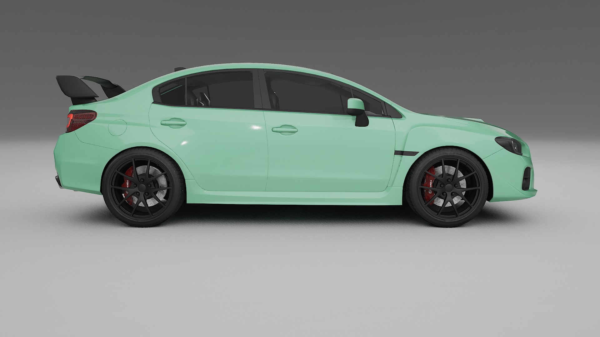 Subaru Impreza WRX Sti VA prefacelift pre LCI TPU Lackskyddsfilm | DUSTY Färgskiftande PPF – Komplett Förskuret Kit