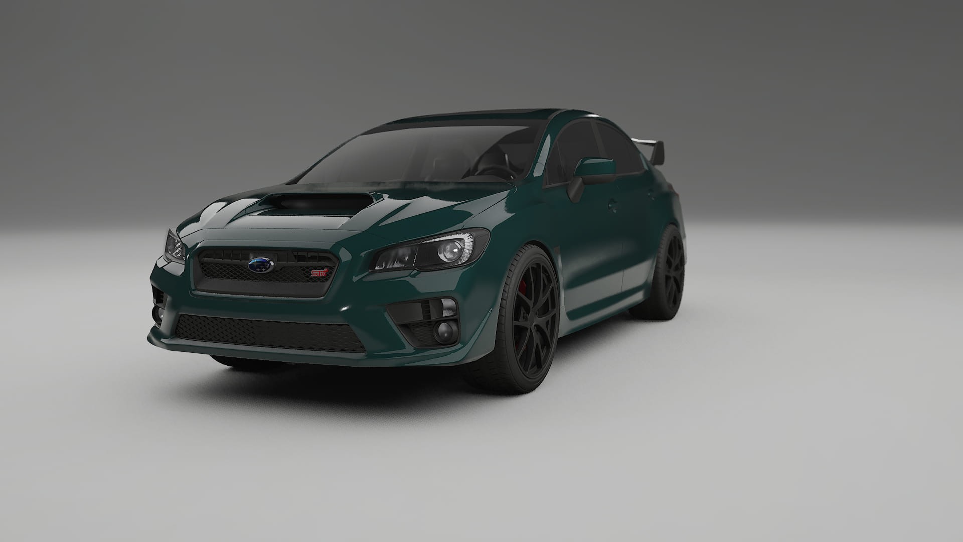 Subaru Impreza WRX Sti VA prefacelift pre LCI TPU Lackskyddsfilm | INFERNO Färgskiftande PPF – Komplett Förskuret Kit