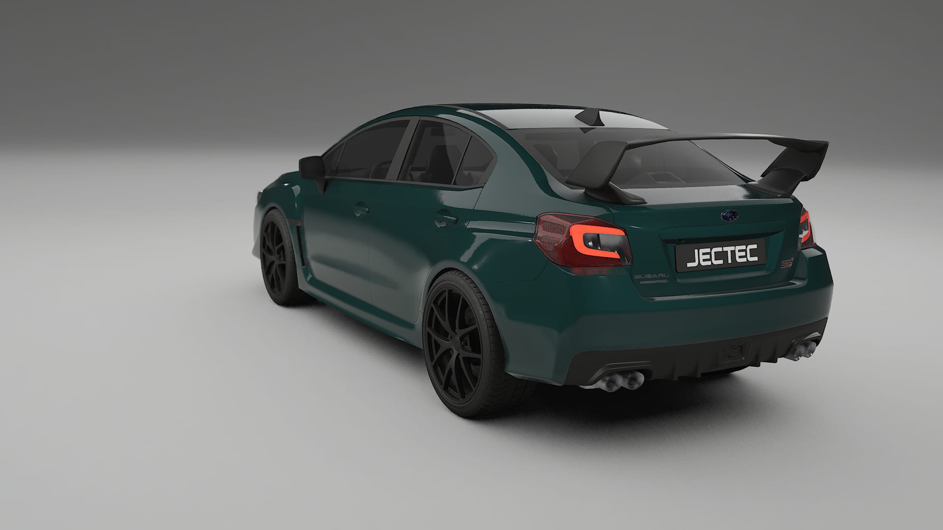 Subaru Impreza WRX Sti VA prefacelift pre LCI TPU Lackskyddsfilm | INFERNO Färgskiftande PPF – Komplett Förskuret Kit