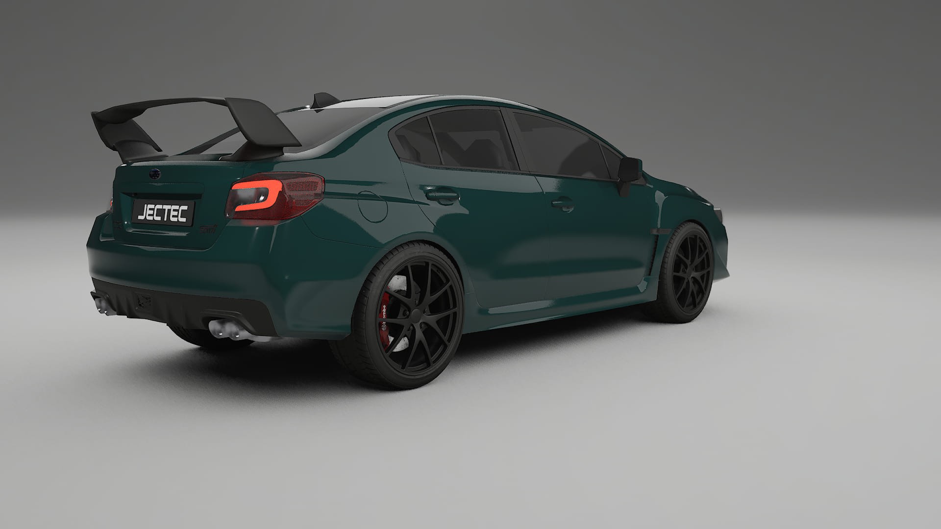 Subaru Impreza WRX Sti VA prefacelift pre LCI TPU Lackskyddsfilm | INFERNO Färgskiftande PPF – Komplett Förskuret Kit