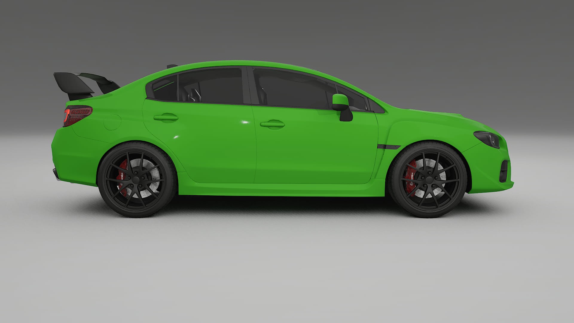 Subaru Impreza WRX Sti VA prefacelift pre LCI TPU Lackskyddsfilm | VENOM Färgskiftande PPF – Komplett Förskuret Kit