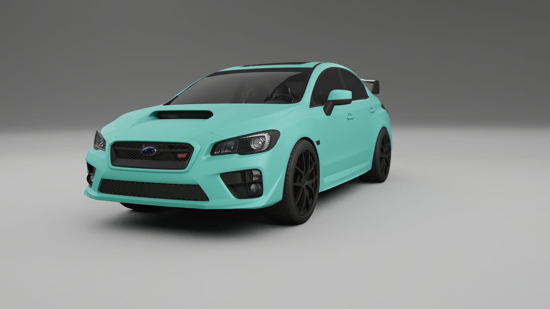 Subaru Impreza WRX Sti VA prefacelift pre LCI TPU Lackskyddsfilm | FROST Färgskiftande PPF – Komplett Förskuret Kit