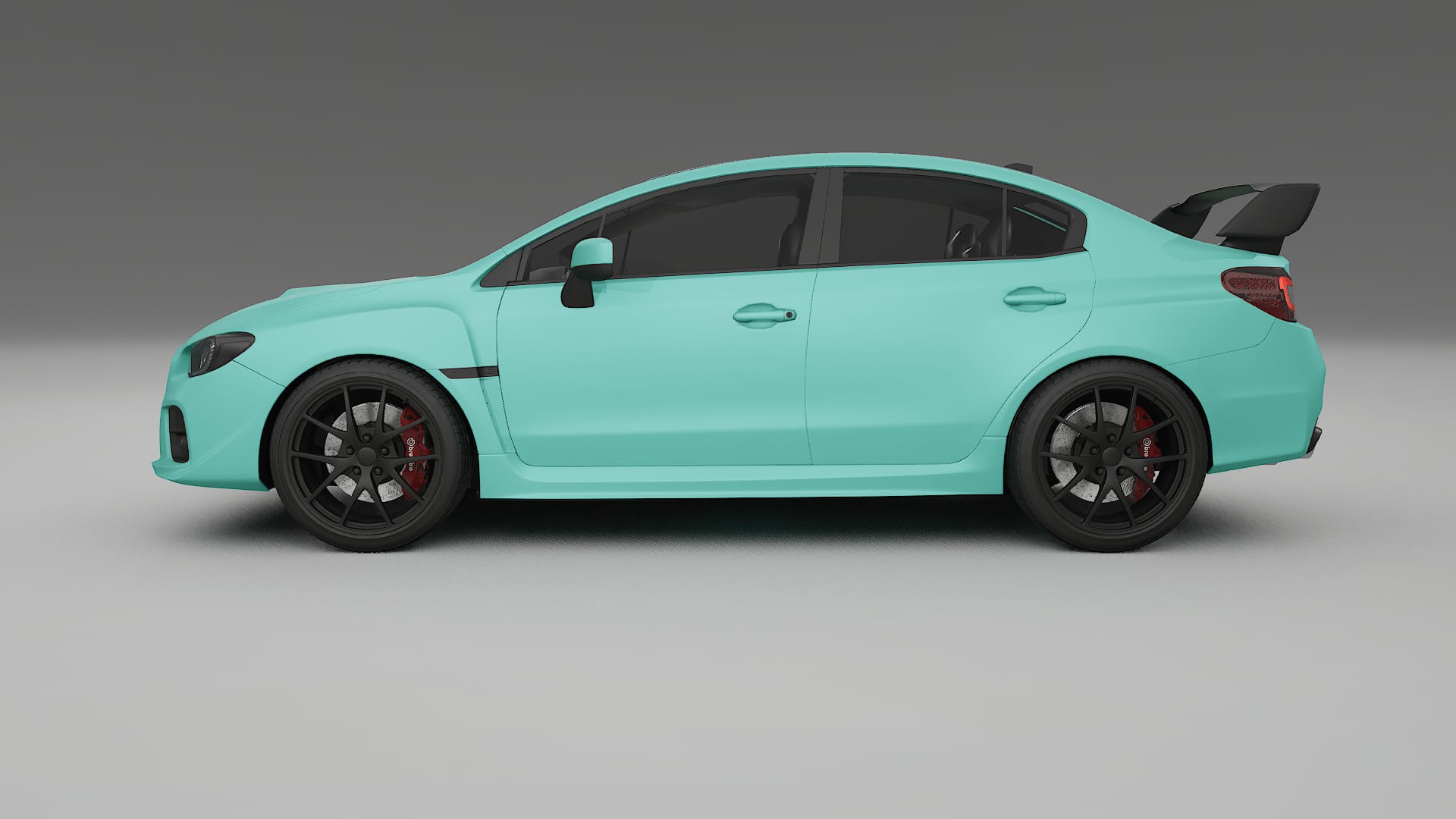 Subaru Impreza WRX Sti VA prefacelift pre LCI TPU Lackskyddsfilm | FROST Färgskiftande PPF – Komplett Förskuret Kit