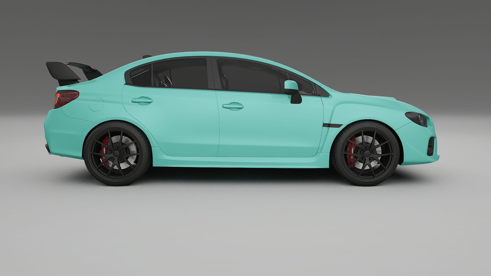 Subaru Impreza WRX Sti VA prefacelift pre LCI TPU Lackskyddsfilm | FROST Färgskiftande PPF – Komplett Förskuret Kit