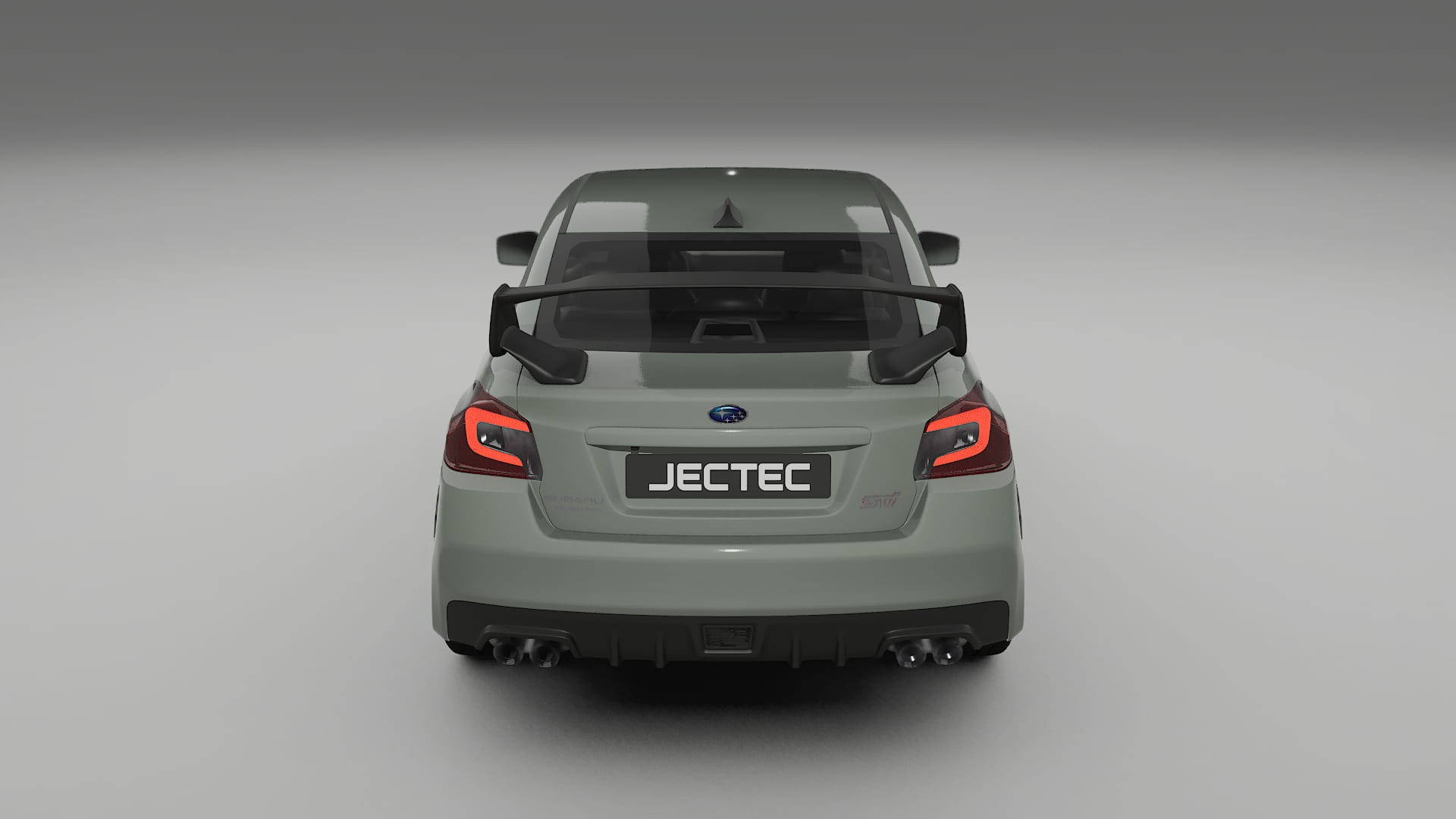 Subaru Impreza WRX Sti VA prefacelift pre LCI TPU Lackskyddsfilm | SLATE Färgskiftande PPF – Komplett Förskuret Kit