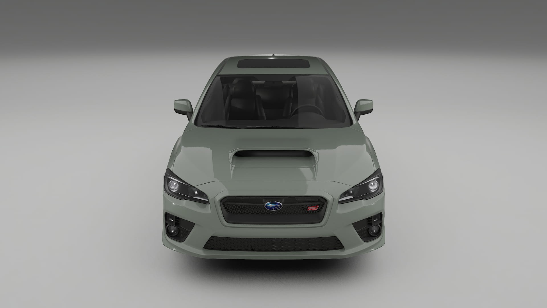 Subaru Impreza WRX Sti VA prefacelift pre LCI TPU Lackskyddsfilm | SLATE Färgskiftande PPF – Komplett Förskuret Kit