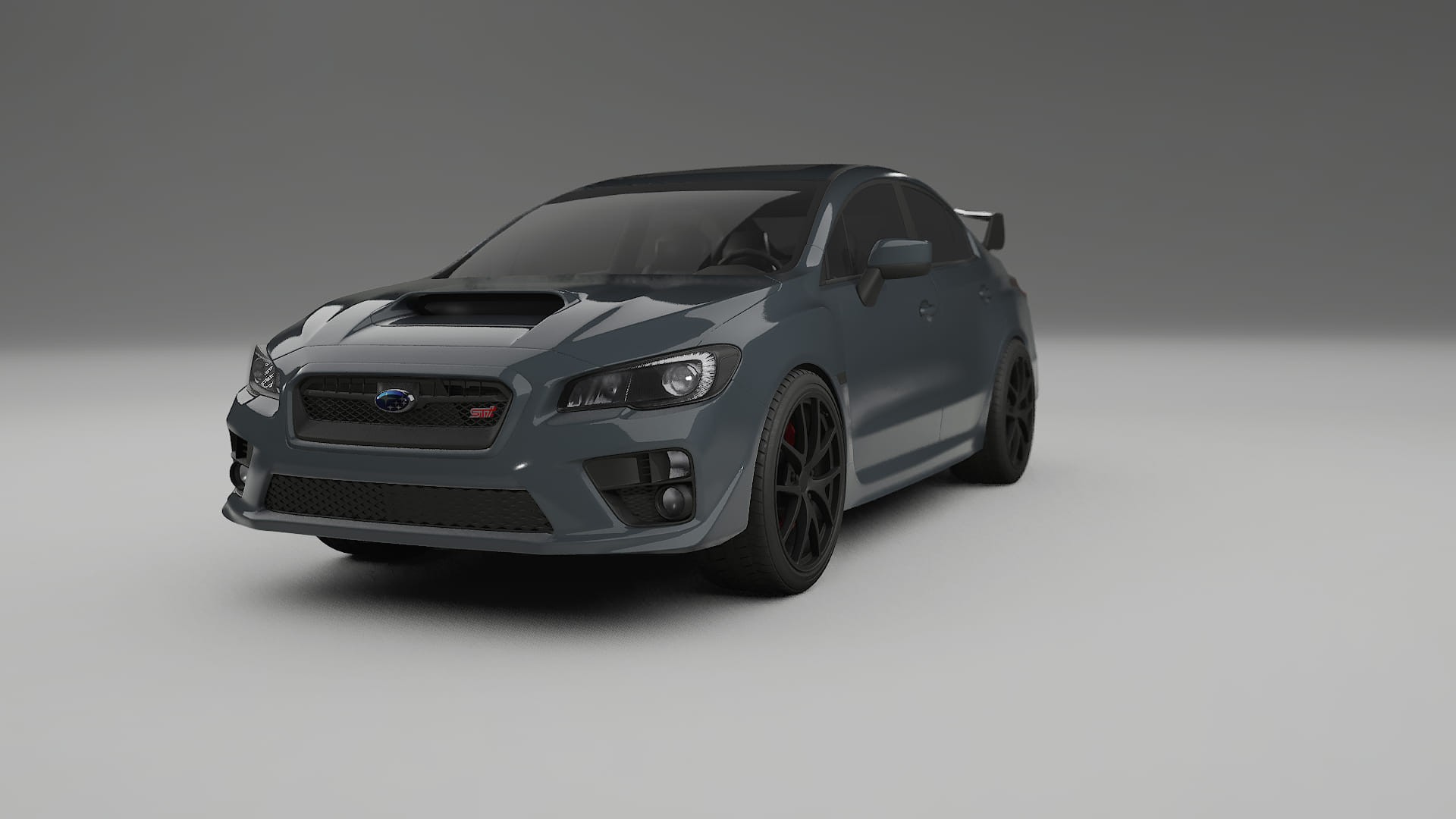 Subaru Impreza WRX Sti VA prefacelift pre LCI TPU Lackskyddsfilm | GRANITE Färgskiftande PPF – Komplett Förskuret Kit