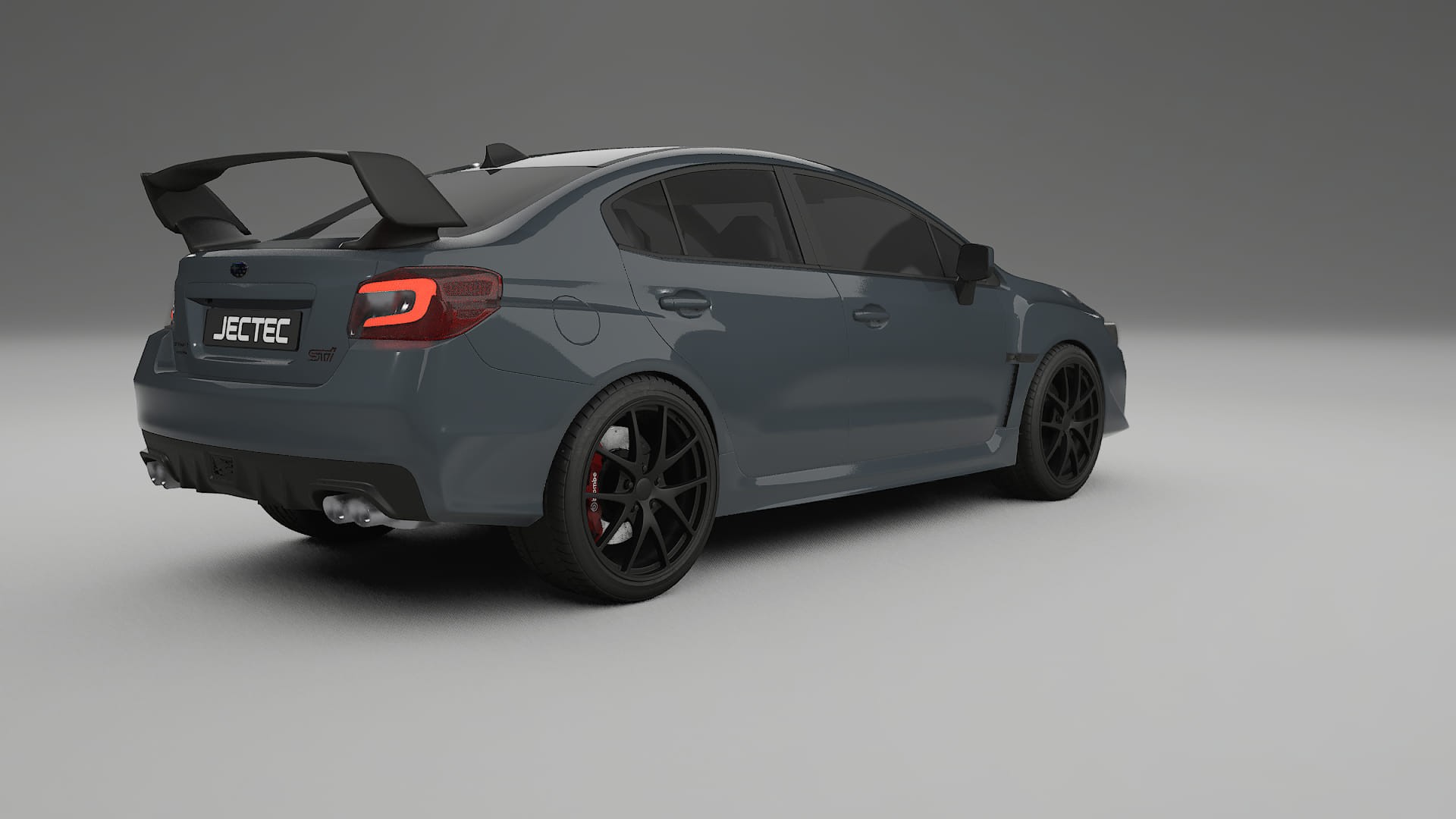 Subaru Impreza WRX Sti VA prefacelift pre LCI TPU Lackskyddsfilm | GRANITE Färgskiftande PPF – Komplett Förskuret Kit